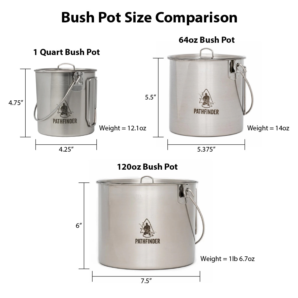 64oz Bush Pot
