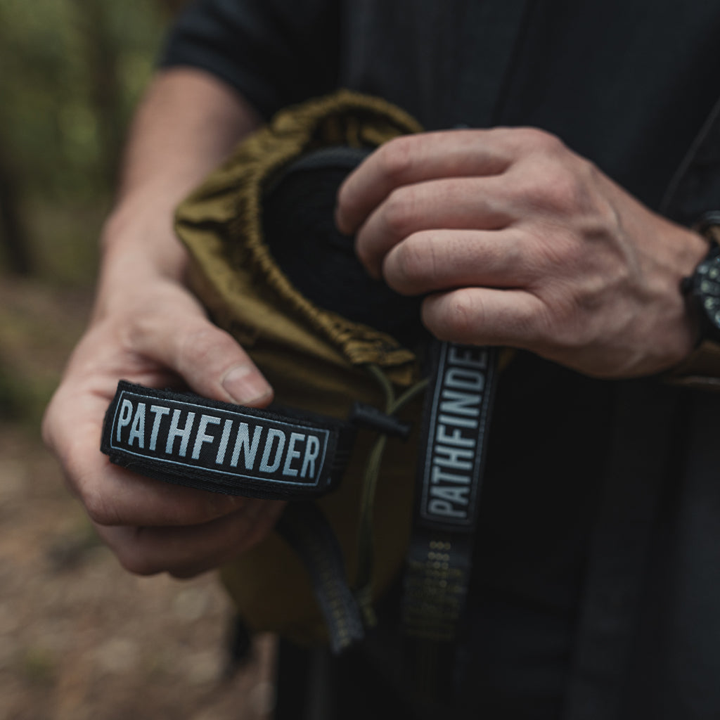Pathfinder Nylon Tarp & Hammock COMBO - OD Green